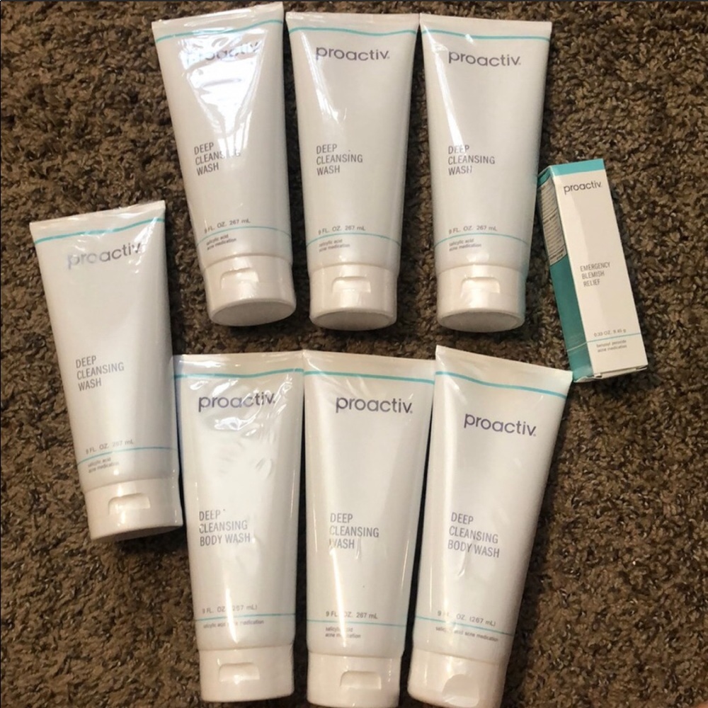 Proactiv body wash & emergency blemish relief